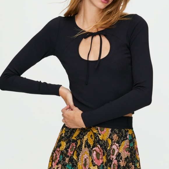 Wilfred harlequin long sleeve top